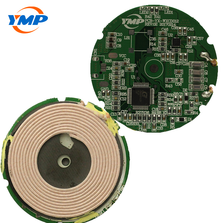 single coil 5V-1A transmitter wireless charger PCBA patch